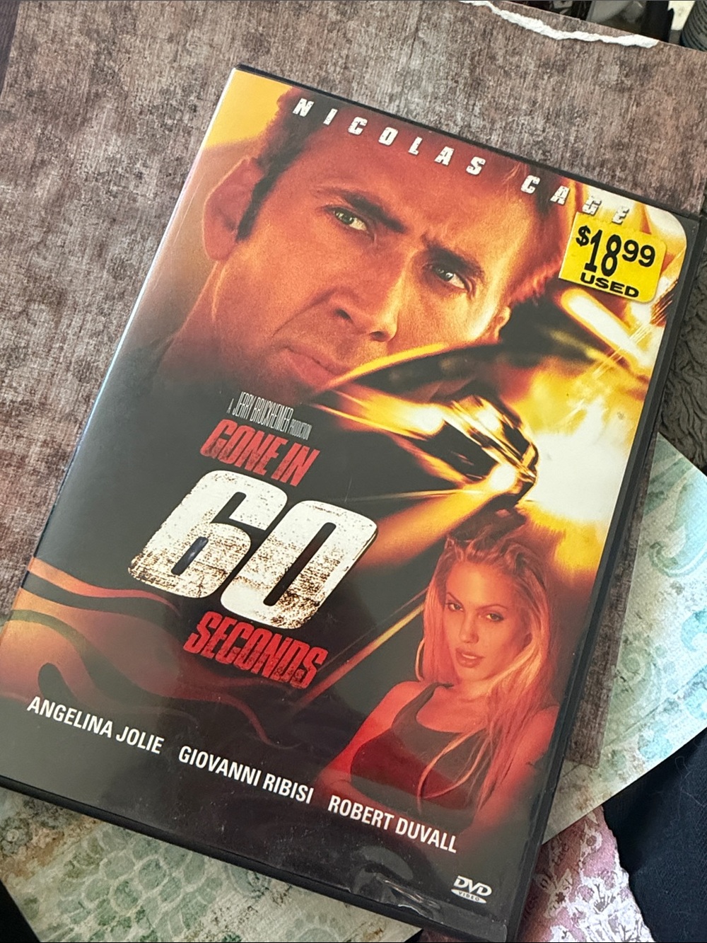 🏎️ Gone in 60 Seconds (DVD, 2000) - Original Widescreen Release